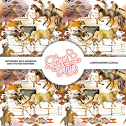 Western Bulls Patterned Vinyl LYV_614